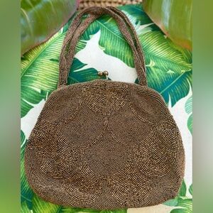 Delill Vintage Beaded Bag,  1950’s